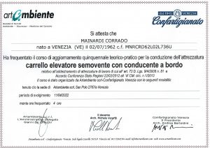 Attestato-Carrello-Elevatore-2022-Falegnameria-Mainardi-Venezia